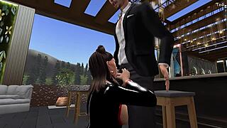 KONSTANTINA'S FACE GETS BLASTED IN PUBLIC ANAL CUMSHOTS!!