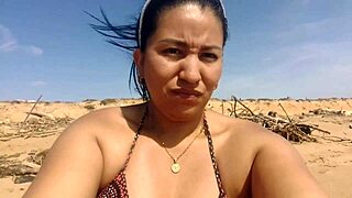 Latina stepsis sucks stepdad's cock while stroking her wet pussy