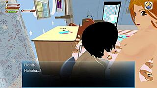 femdom university ronda squeezes milk from you hentai game