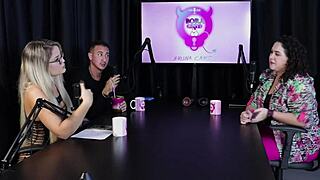 marina karam psychologist bares sheer lingerie in bora cast swinger group