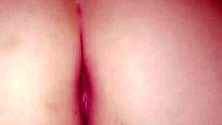 Crystal buzzes vibrator on wet pussy as Jamer rims her big ass eagerly