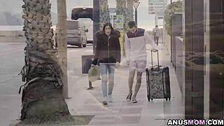 sam bourne comforts stepmom clea gaultier's ass with his cock