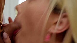 Hey babe, Sky Pierce sneaks a deepthroat blowjob on her boyfriend!