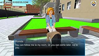 femdom university ronda squeezes milk from you hentai game