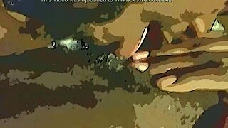 Ebony Dildo and Tongue Duel Soaks Her Wet Pussy