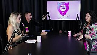 marina karam psychologist bares sheer lingerie in bora cast swinger group