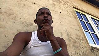 He bends that bad bitch over outdoors for deep doggystyle.