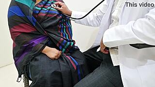 😏 doctor sneaks naughty fun with patient right in the clinic! 🔥