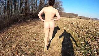 Ever wonder what's under that thong leotard hugging her big pantyhose ass backstage