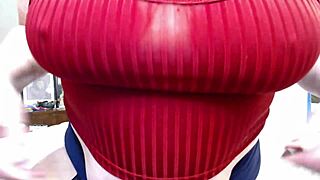 800th vid redhead smokes penis pipe teases cum explosion