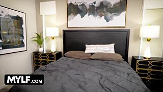 stepdaughter's wedding day naughty threesome with stepmom stepdad orgy