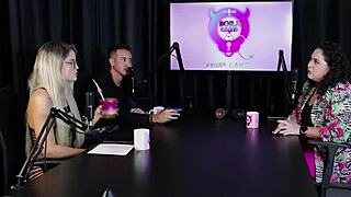 marina karam psychologist bares sheer lingerie in bora cast swinger group