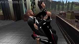 KONSTANTINA'S FACE GETS BLASTED IN PUBLIC ANAL CUMSHOTS!!