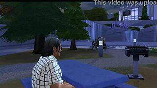 Sza's ebony teen body cast in public interracial anal group bang.