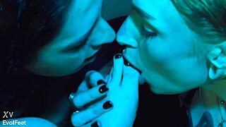 Latina Goddess Chokes You on Her Cute Feet in Femdom POV