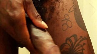 Hallelujah johnson strokes massive bbc in humiliating solo worship