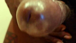 Hallelujah johnson strokes massive bbc in humiliating solo worship