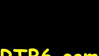 gal bends for brutal caning fuck