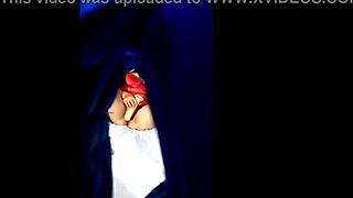 Neighbor's Fat Ass Plays Pussy Tease Almost Catches My Creampie Load!