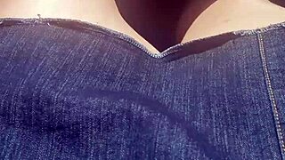 Kassandra Storm rides double dip toys in car like a wild milf 🚗💦