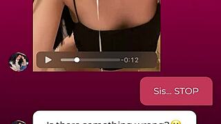 Naughty stepsis teases your cock making you squirm nude interactive