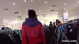 Ever wonder how a stellar Czech nympho gets seduced stripping in hypermarket for hardcore POV poke?