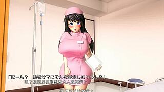 busty nurse with big ass and tits makes patient ecstatic in hospital