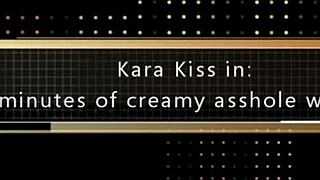 She winks her creamy asshole in this two-minute clip
