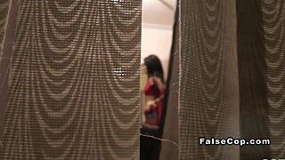 masked cop and superman gangbang this babe hardcore pov style