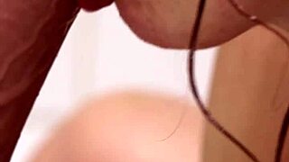 depraved stepmom rides dick hard while i film her wet pussy close up
