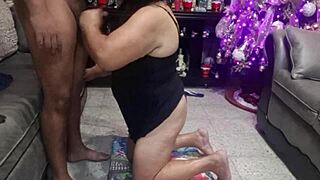 rich 70yo neighbor milf blows cock homemade wet