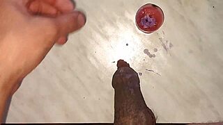 i drip hot wax on my tattooed foreskin til my huge cock throbs hard