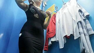 russian big boobs nipples exposed changing room hidden cam voyeur