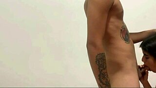 stepsis sucks cock again fills mouth with cum alone