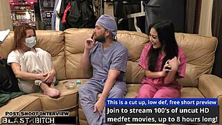 blaire celeste's mouth overflows with massive cum blast load