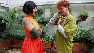 Horny Latina Bilma Swallows Cum from Monster Cock!