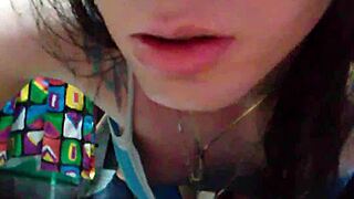 colombian ladyboy slut punished with hidden cam anal in blind date