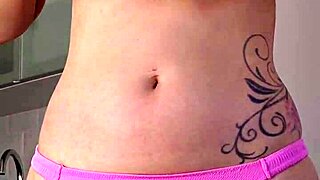 Rubbing Creamy Lotion Over Tits While Sunbathing Publicly