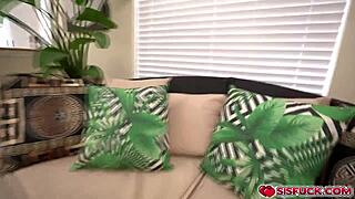 Stepsis Theodora Day Smothers Conor Coxxx's Face with Her Teen Pussy Licking