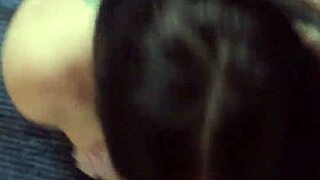 Brunette cutie Gia chained up on knees taking sloppy deep face fuck 😩🍆💦