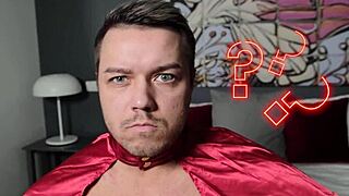 i couldnt resist fuckin this cute 18+ student in her dorm dressed as superman deepthroat doggystyle rough