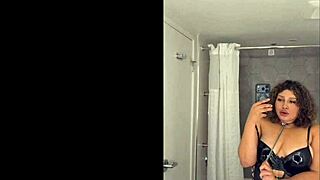 damn check this oiled fat latina ass shaking in halloween latex curves everywhere