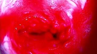 pregnant beauty masturbates to extreme asmr close-up inside her wet moaning pussy