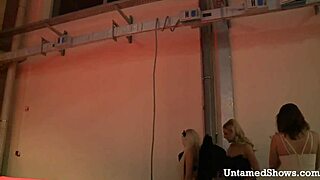 Sexy Slut Strips and Gets Filthy Onstage