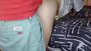 Old Man Dildo Fucks Tight 18yo Stepdaughter Shaved Pussy While Wife Away