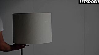 Erotic anal massage tempts teen liya silver into passion