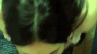 Brunette cutie Gia chained up on knees taking sloppy deep face fuck 😩🍆💦