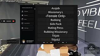 horny futa roblox babe pounds her bestie until she squirts