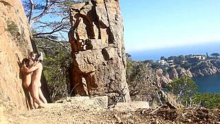 oh man we were so hot fumbling outdoor sex right on that path...