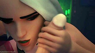 overwatch vampire ash fucks angel futa hentai anime deep